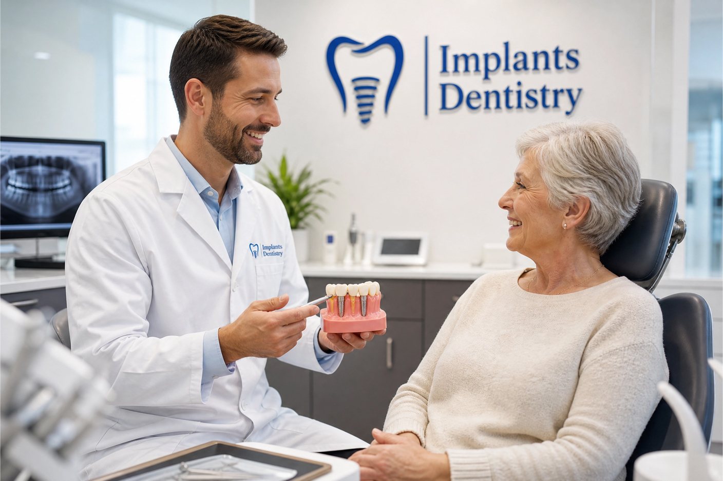 Implant overdentures consultation